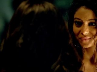 India aktris anangsha biswas & priyanka bose seks bertiga xxx klip adegan