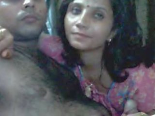 Desi Newly Married Couple On Webcam Enjoying x rated film I