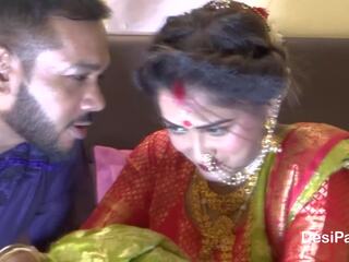 Newly женени индийски дъщеря sudipa хардкор меден месец първи нощ секс филм и крем пай