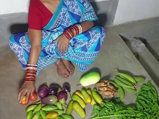 Indiano le verdure selling giovane signora ha difficile pubblico xxx film con | youporn