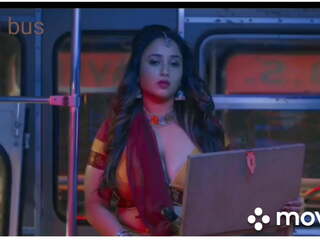 Attractive Bhabi Seducing in Bus, Free Indian adult film 66